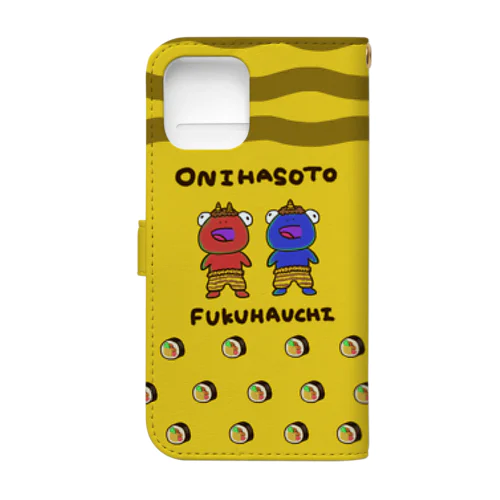 かえるくん。せつぶん Book-Style Smartphone Case