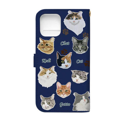 とらんぼん／猫とNeko Book-Style Smartphone Case