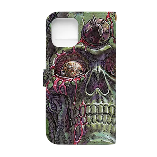 JUNK SKULL Book-Style Smartphone Case