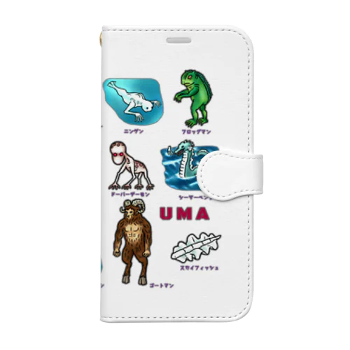 UMA 9選 no.2 Book-Style Smartphone Case