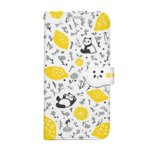 レモンパンダ Book-Style Smartphone Case