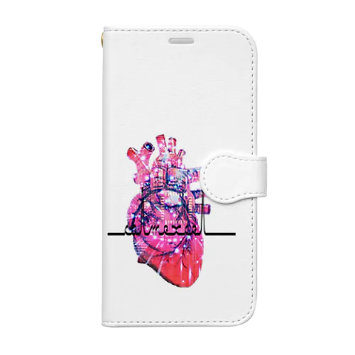 Heart Book-Style Smartphone Case