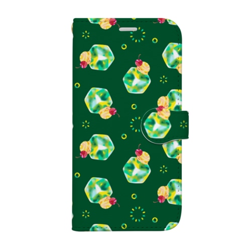 和メロンソーダ Book-Style Smartphone Case