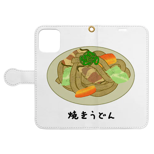 焼うどん♪2101 Book-Style Smartphone Case