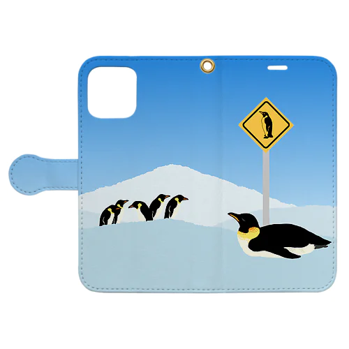 Antarctic sign.／手帳型 Book-Style Smartphone Case