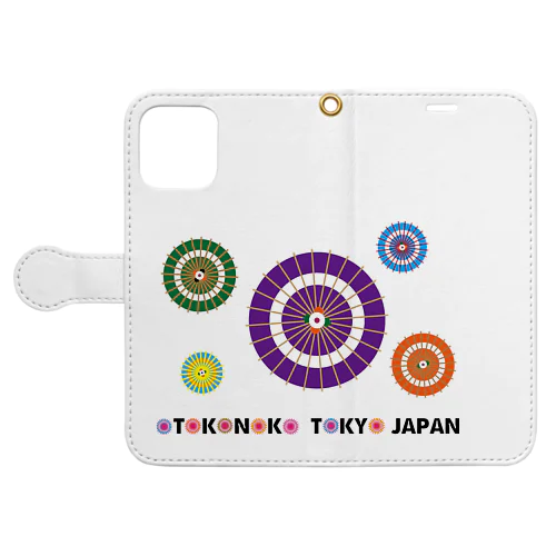 東京下町散歩-RYOGOKU- Book-Style Smartphone Case