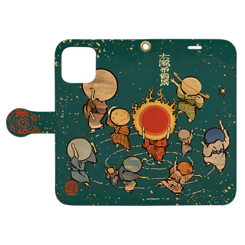 太陽系音頭 星海 Book-Style Smartphone Case