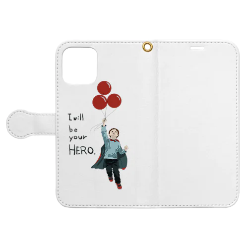 hero スマホケース Book-Style Smartphone Case