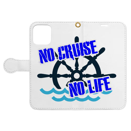 NO CRUISE NO LIFE!! 手帳型スマホケース