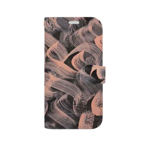 Flat Brush Texture - A Book-Style Smartphone Case