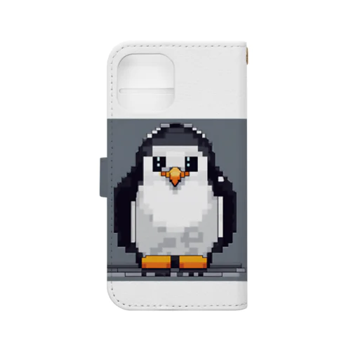 優しい眼差しペンギン Book-Style Smartphone Case