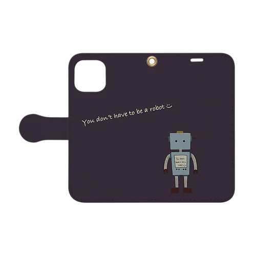 robot Book-Style Smartphone Case