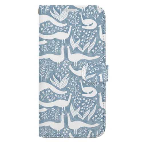 peacock blue Book-Style Smartphone Case