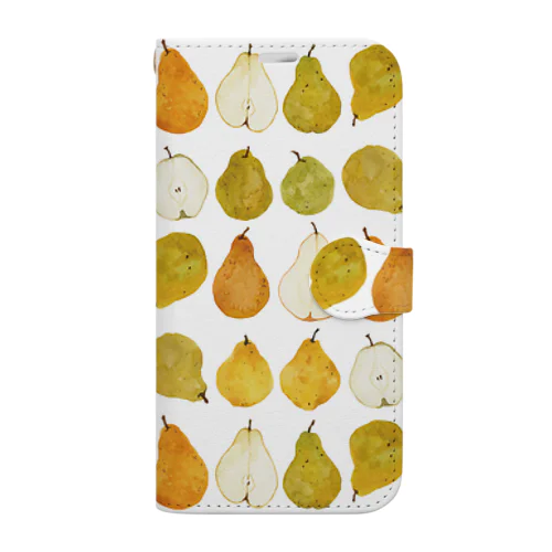 Lovely pears Book-Style Smartphone Case