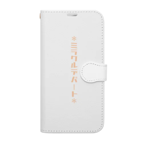 ミラクルデパー… Book-Style Smartphone Case