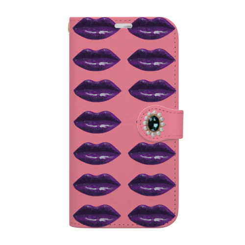 LIP♡LIP♡LIP for iPhone 13 Pro Book-Style Smartphone Case