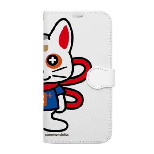 コマ犬のコマプラくん Book-Style Smartphone Case