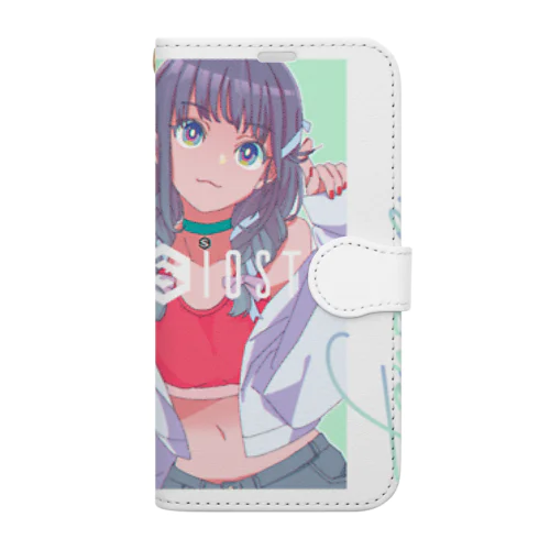 SUZURI NFT IOSTちゃん！！！！ Book-Style Smartphone Case