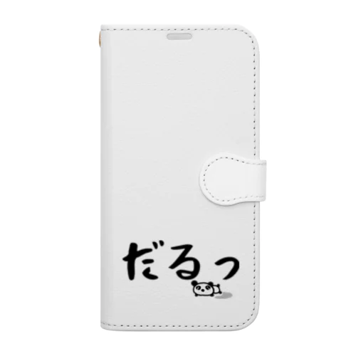 だるパンダ Book-Style Smartphone Case