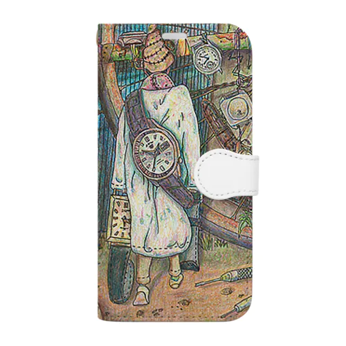 時計少女 Book-Style Smartphone Case