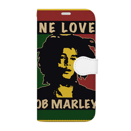 BOB MARLEY [ONE LOVE] Book-Style Smartphone Case