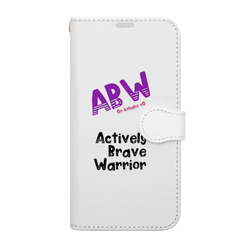 ABW 手帳型スマホケース