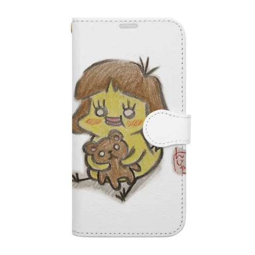 日良子ちゃん Book-Style Smartphone Case