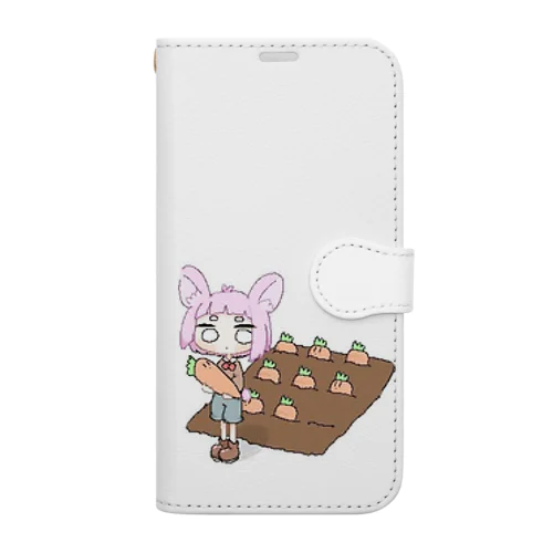 うさぎ君 手帳型スマホケース