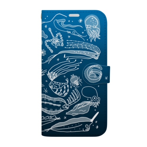 浮遊系スマホケース Book-Style Smartphone Case