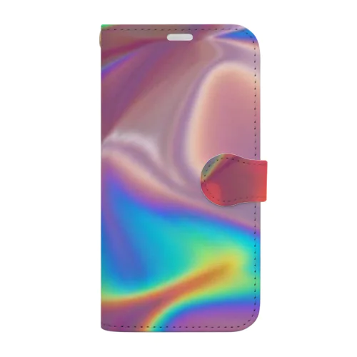 Rainbowcolor🌈シリーズスマホケース Book-Style Smartphone Case