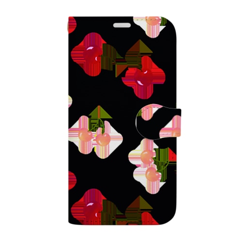 異次元チェリー Book-Style Smartphone Case