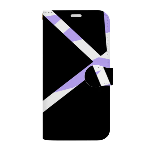 ＢＬＡＣＫ 【ＬＩＬＡＳ】 手帳型スマホケース