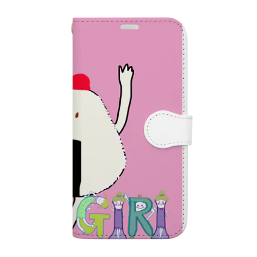 イニシャルズ⭐︎ONI GIRI Book-Style Smartphone Case