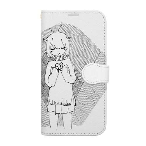 すき Book-Style Smartphone Case