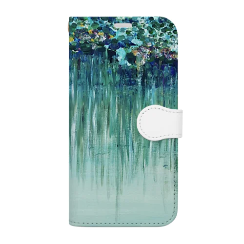 CHIZUの睡蓮 Book-Style Smartphone Case