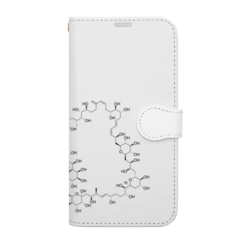 パリトキシン構造式 Book-Style Smartphone Case