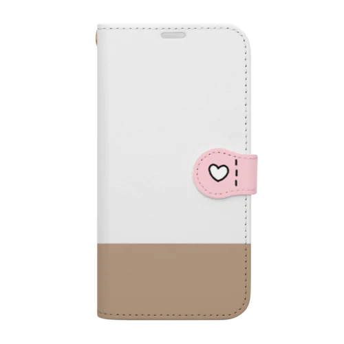 大好きタピオカガエルくん Book-Style Smartphone Case