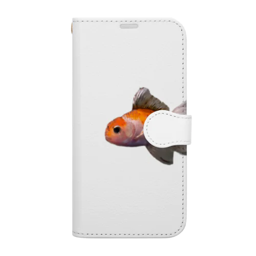 夏だ！金魚だ！ 手帳型スマホケース