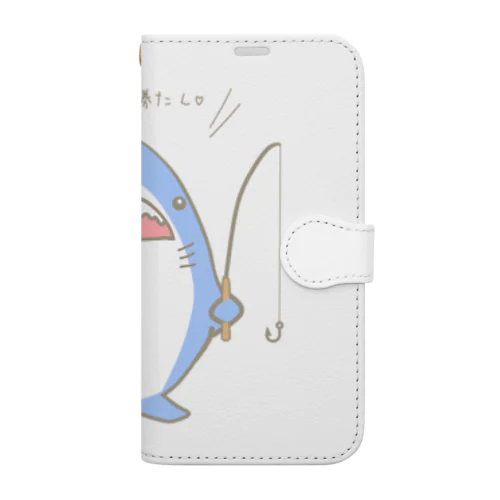 推しザメちゃん（推しモード） Book-Style Smartphone Case