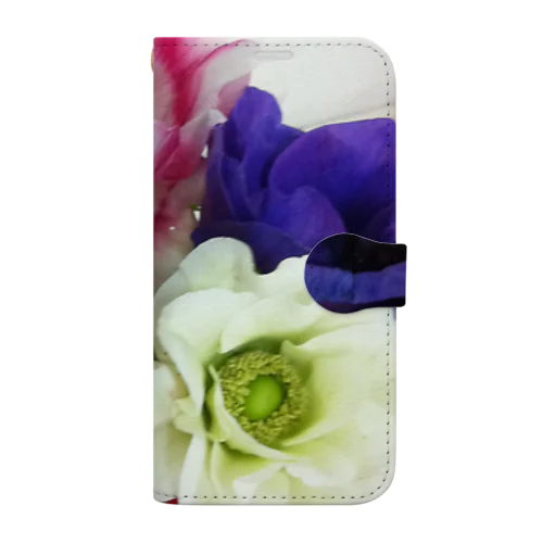 LiLiLi Flower 手帳型スマホケース