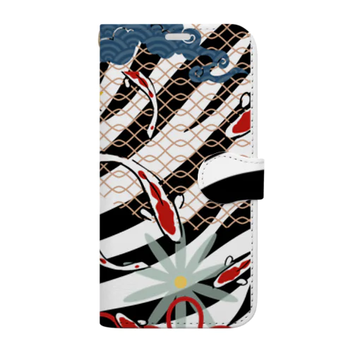 zebra 手帳型スマホケース