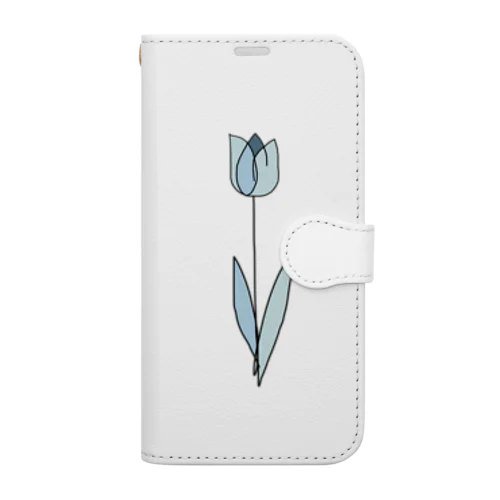 Water Tulip 手帳型スマホケース