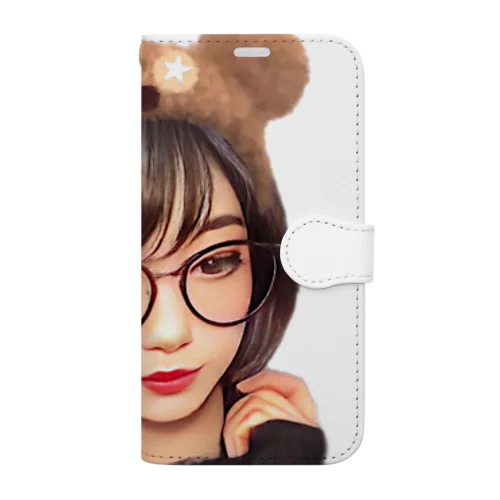 Bear Girl ☆◡̈⋆ Book-Style Smartphone Case