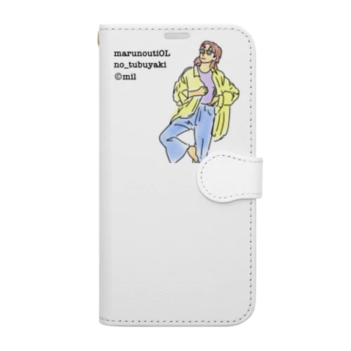 丸の内OLのつぶやきグッズ Book-Style Smartphone Case