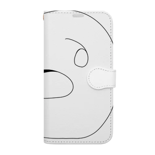 感情を野生に捨ててきた人 Book-Style Smartphone Case