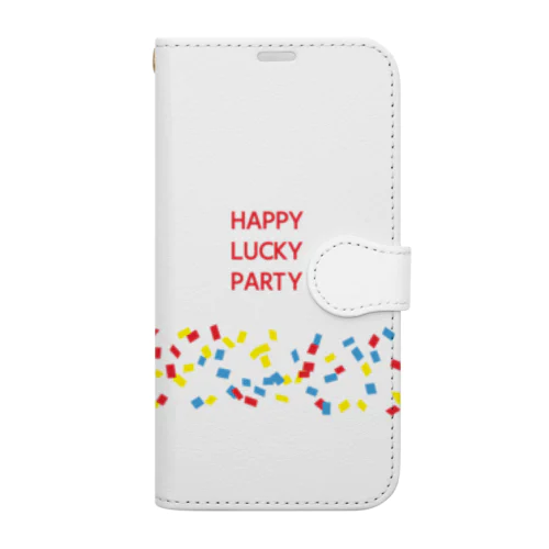 HAPPY LUCKY PARTY🎉 手帳型スマホケース