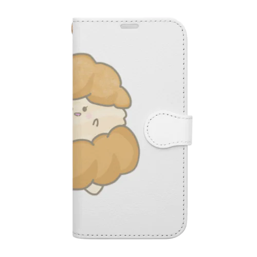 シュークリームのくりむちゃん Book-Style Smartphone Case