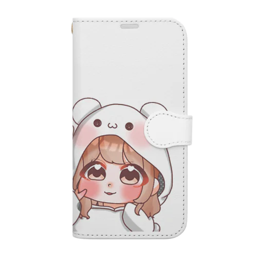 ばぶるみスマホケース Book-Style Smartphone Case