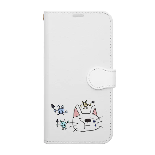 虫歯ニャン3 Book-Style Smartphone Case