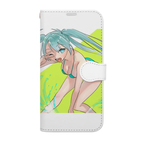 夏海アイテム Book-Style Smartphone Case